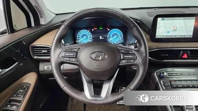 Hyundai The New Santa Fe 2023 Белый из Кореи, фото 4