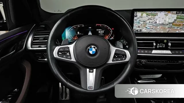 BMW X3 (G01) 2022 Черный из Кореи, фото 4