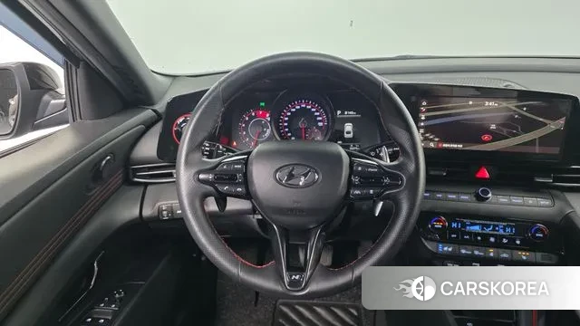 Hyundai Avante (CN7) 2021 Темно-зеленый из Кореи, фото 4