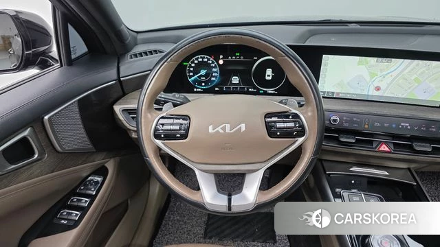 Kia K8 Hybrid 2022 Черный из Кореи, фото 4