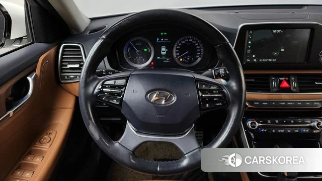Hyundai Grandeur IG Hybrid 2018 Белый из Кореи, фото 4