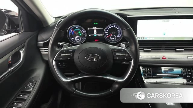 Hyundai The New Grandeur IG Hybrid 2021 Черный из Кореи, фото 4