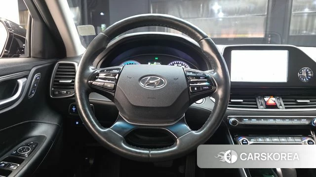 Hyundai Grandeur IG Hybrid 2018 Черный из Кореи, фото 4