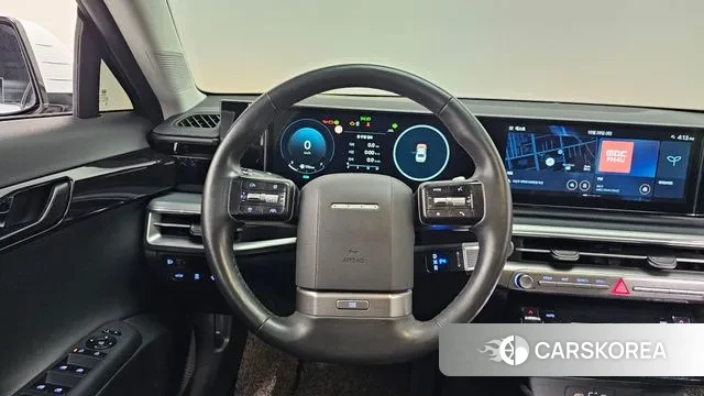 Hyundai Grandeur Hybrid (GN7) 2022 Белый из Кореи, фото 4