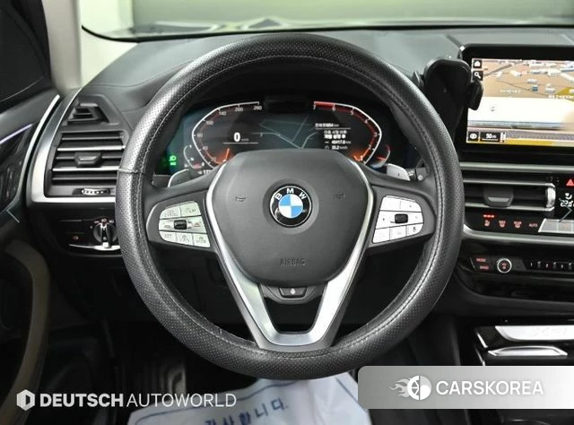 BMW X3 (G01) 2022 Черный из Кореи, фото 4