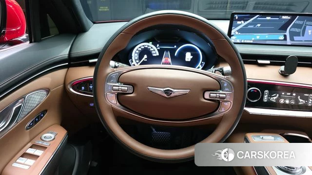 Genesis GV70 2021 Красный из Кореи, фото 4