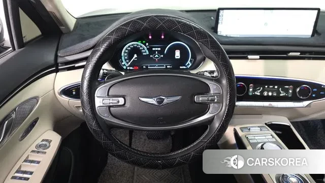 Genesis GV70 2021 Темно-зеленый из Кореи, фото 4