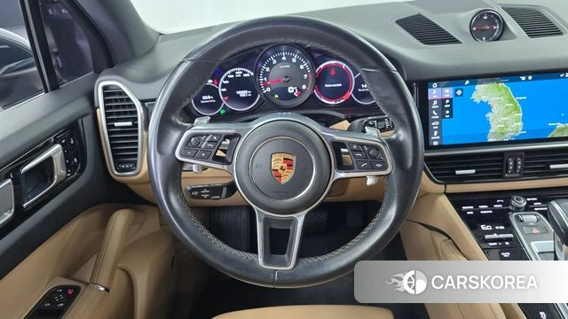 Porsche Cayenne (PO536) 2019 Небесно-голубой из Кореи, фото 4