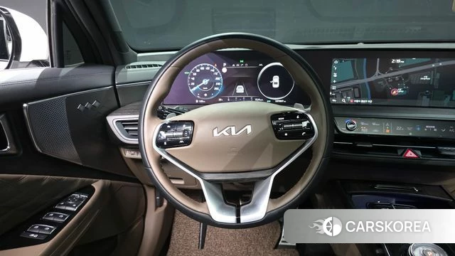 Kia K8 Hybrid 2021 Белый из Кореи, фото 4