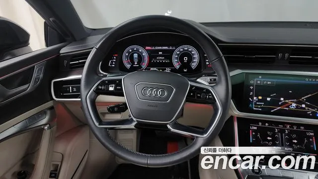Audi A7 (4K) 2022 Черный из Кореи, фото 4