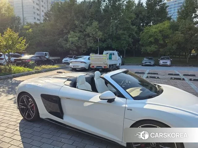 Audi R8 (4S) 2020 Белый из Кореи, фото 4