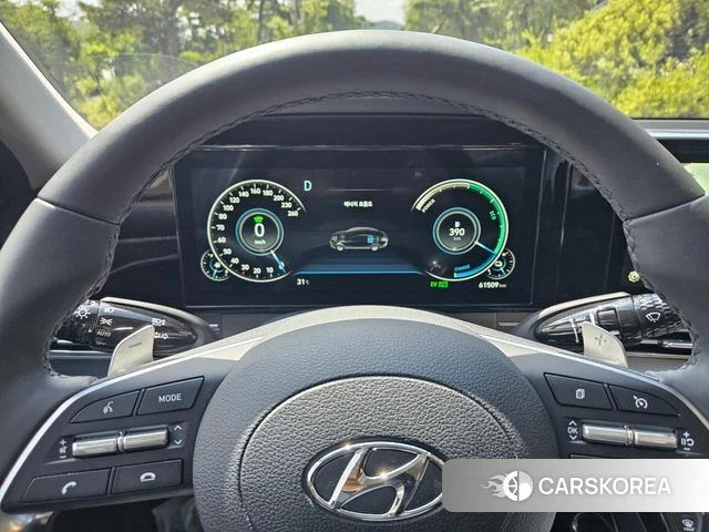 Hyundai The New Grandeur IG Hybrid 2022 Черный из Кореи, фото 4