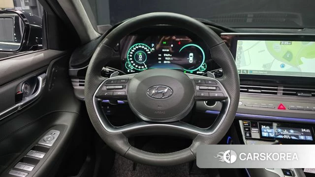 Hyundai The New Grandeur IG Hybrid 2020 Серый из Кореи, фото 4