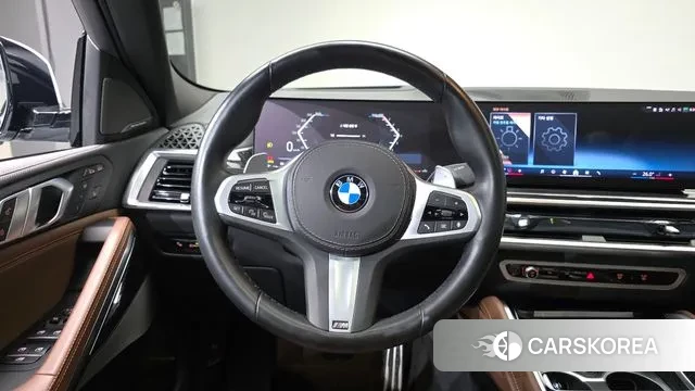 BMW X6 (G06) 2024 Серебристо-серый из Кореи, фото 4
