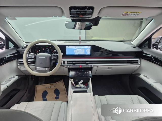 Hyundai Grandeur Hybrid (GN7) 2024 Черный из Кореи, фото 4