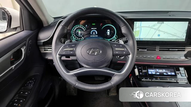 Hyundai The New Grandeur IG Hybrid 2021 Белый из Кореи, фото 4