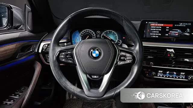 BMW 5 Series (G30) 2018 Серый из Кореи, фото 4