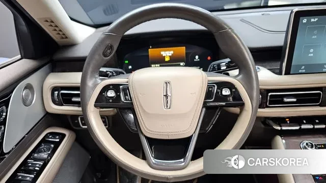 Lincoln Aviator 2nd generation 2021 Синий из Кореи, фото 4