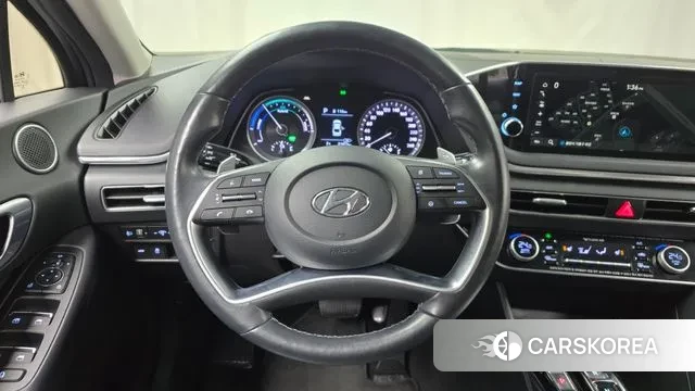 Hyundai Sonata Hybrid (DN8) 2020 Синий из Кореи, фото 4