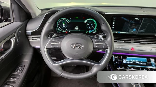 Hyundai The New Grandeur IG Hybrid 2020 Серый из Кореи, фото 4