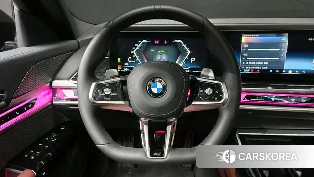 BMW 7 Series (G70) 2025 Черный из Кореи, фото 4