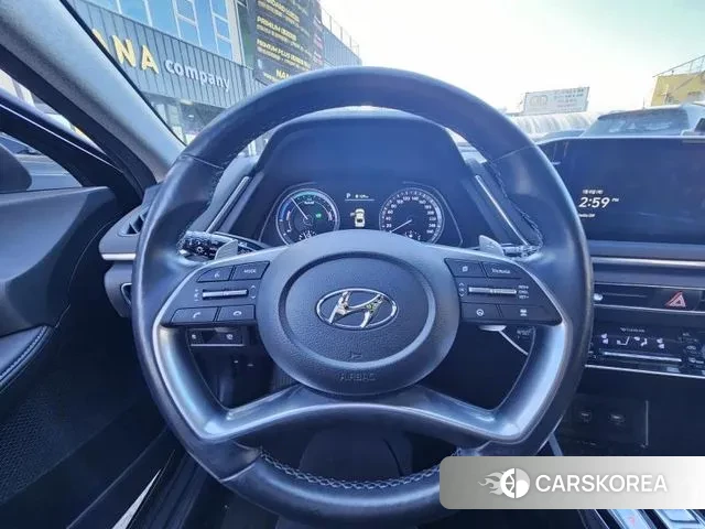 Hyundai Sonata Hybrid (DN8) 2021 Черный из Кореи, фото 4