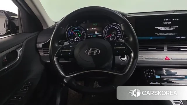 Hyundai The New Grandeur IG Hybrid 2020 Черный из Кореи, фото 4