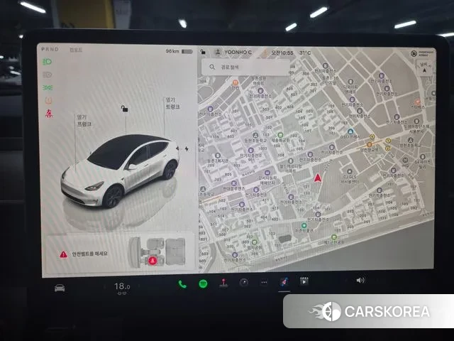 Tesla Model Y 2024 Белый из Кореи, фото 4