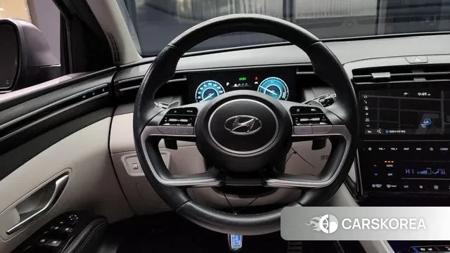 Hyundai Tucson Hybrid (NX4) 2020 Серый из Кореи, фото 4