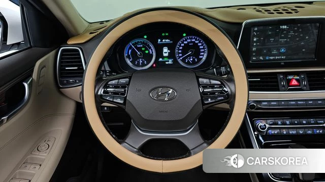 Hyundai Grandeur IG Hybrid 2019 Белый из Кореи, фото 4