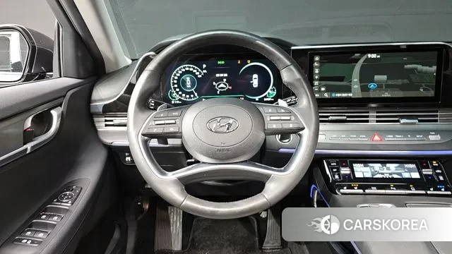 Hyundai The New Grandeur IG Hybrid 2021 Серый из Кореи, фото 4