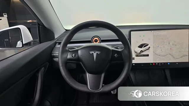 Tesla Model Y 2022 Белый из Кореи, фото 4