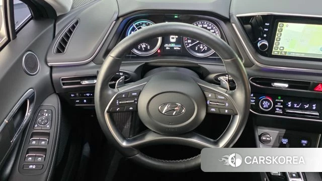 Hyundai Sonata Hybrid (DN8) 2023 Черный из Кореи, фото 4