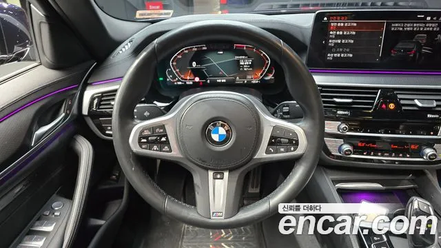 BMW 5 Series (G30) 2022 Черный из Кореи, фото 4