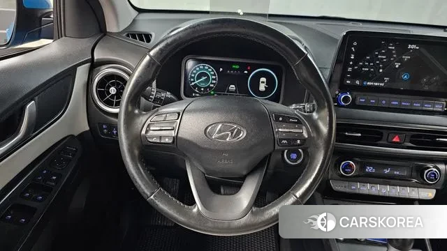 Hyundai The New Kona Hybrid 2020 Синий из Кореи, фото 4