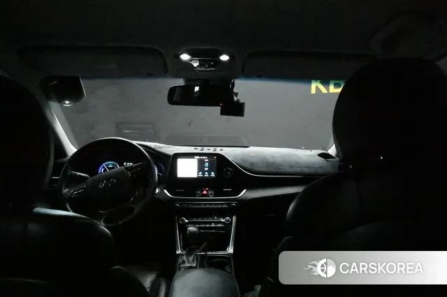 Hyundai Grandeur IG Hybrid 2018 Серый из Кореи, фото 4