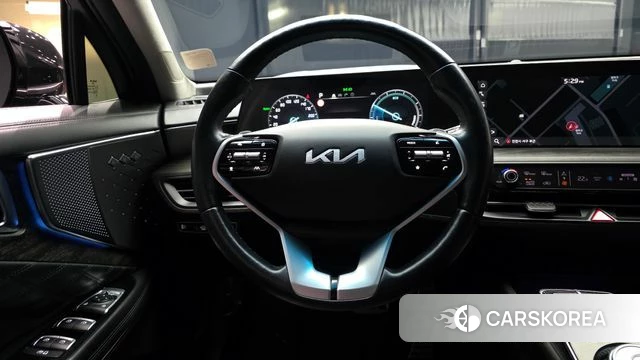 Kia K8 Hybrid 2021 Черный из Кореи, фото 4