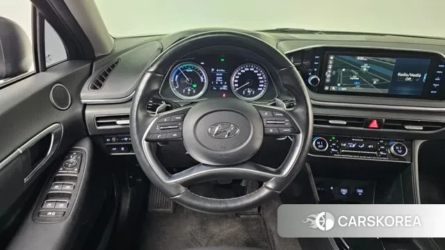Hyundai Sonata Hybrid (DN8) 2020 Черный из Кореи, фото 4