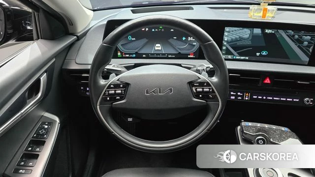 Kia EV6 2022 Черный из Кореи, фото 4