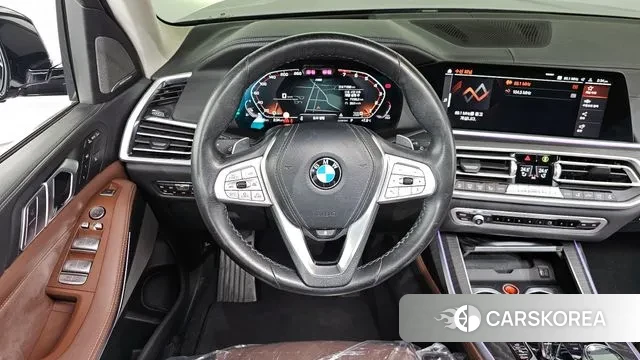 BMW X7 (G07) 2020 Черный из Кореи, фото 4