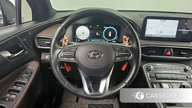 Hyundai The New Santa Fe 2021 Черный из Кореи, фото 4