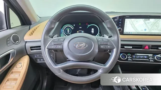 Hyundai Sonata Hybrid (DN8) 2023 Черный из Кореи, фото 4
