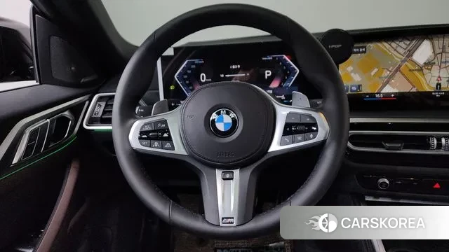 BMW 4 Series (G22) 2024 Черный из Кореи, фото 4