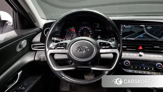 Hyundai Avante (CN7) 2021 Белый из Кореи, фото 4
