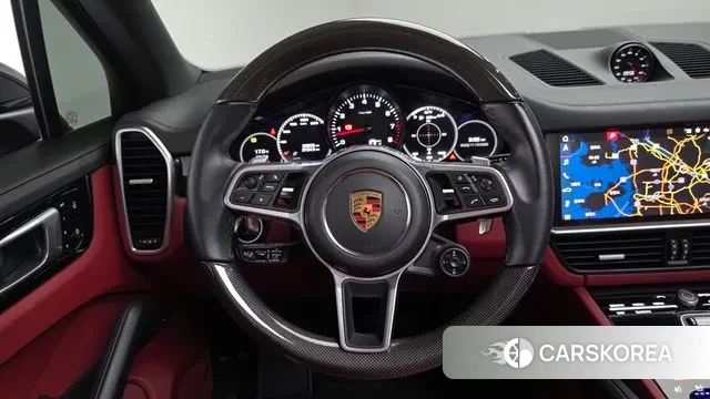 Porsche Cayenne (PO536) 2021 Черный из Кореи, фото 4