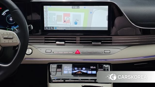 Hyundai The New Grandeur IG Hybrid 2022 Белый из Кореи, фото 4
