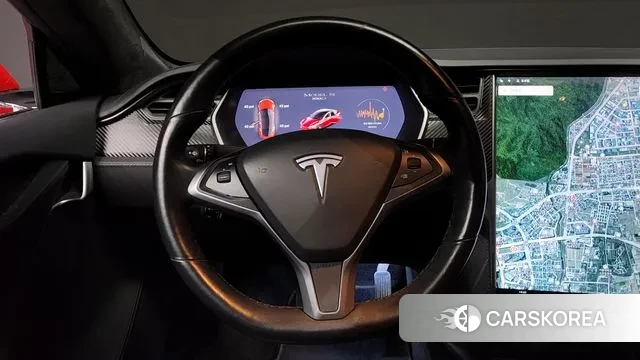 Tesla Model S 2019 Красный из Кореи, фото 4