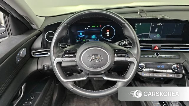 Hyundai Avante Hybrid (CN7) 2020 Серый из Кореи, фото 4