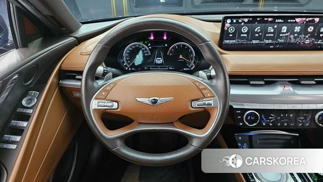 Genesis G80 (RG3) 2021 Синий нефрит из Кореи, фото 4