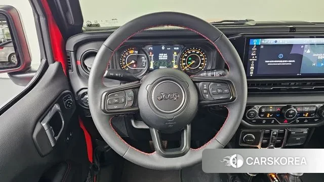 Jeep Wrangler (JL) 2023 Красный из Кореи, фото 4